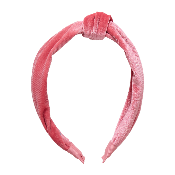 Pink Chicken Velour Holly Headband Skipper & Scout 