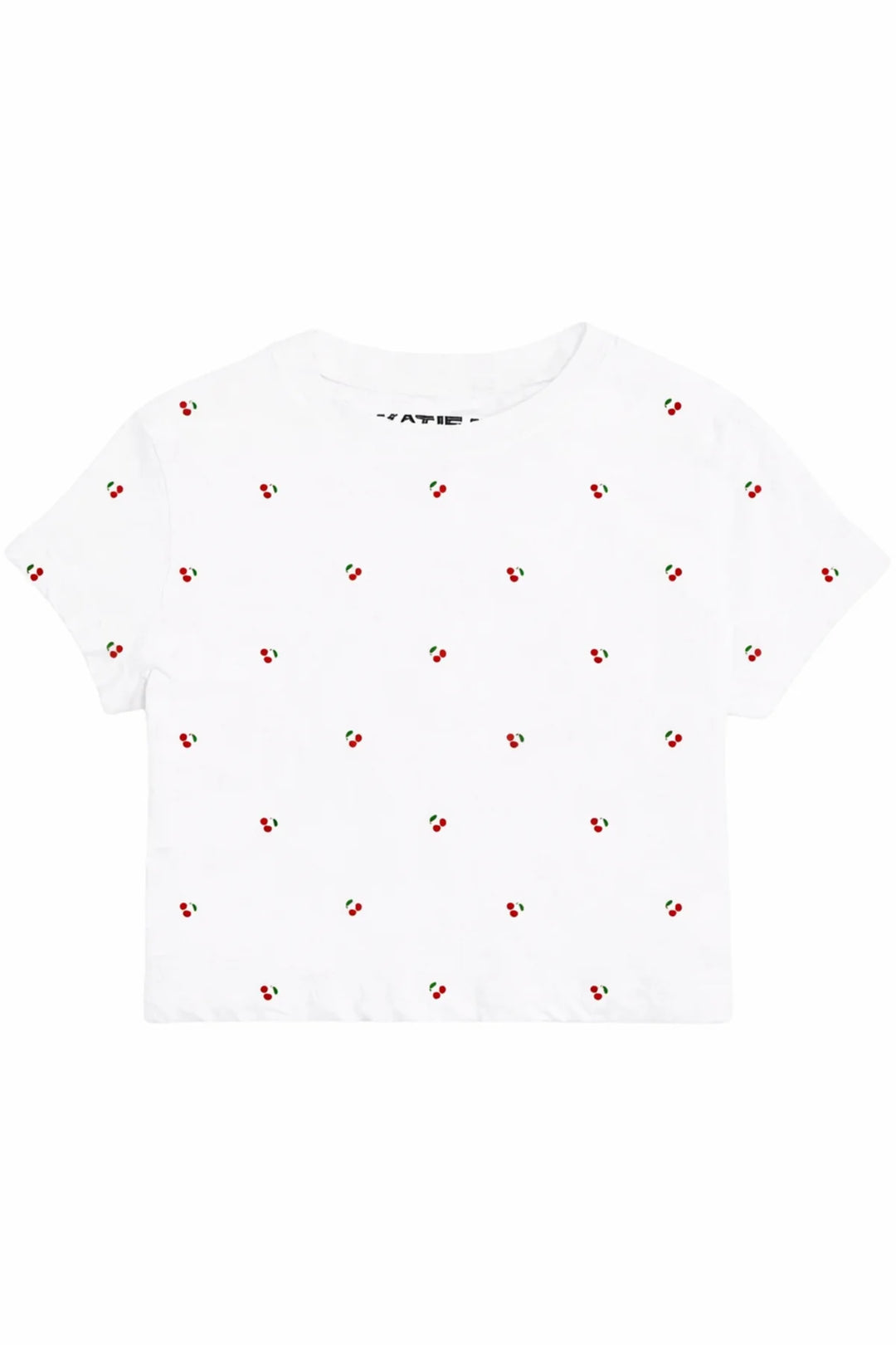 KatieJNYC Fearless Mini Cherry Tee