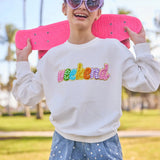 Lola & the Boys Crystal Weekend Sweatshirt