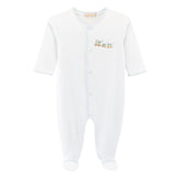 Baby Club Chic Little Train Footie w Crochet
