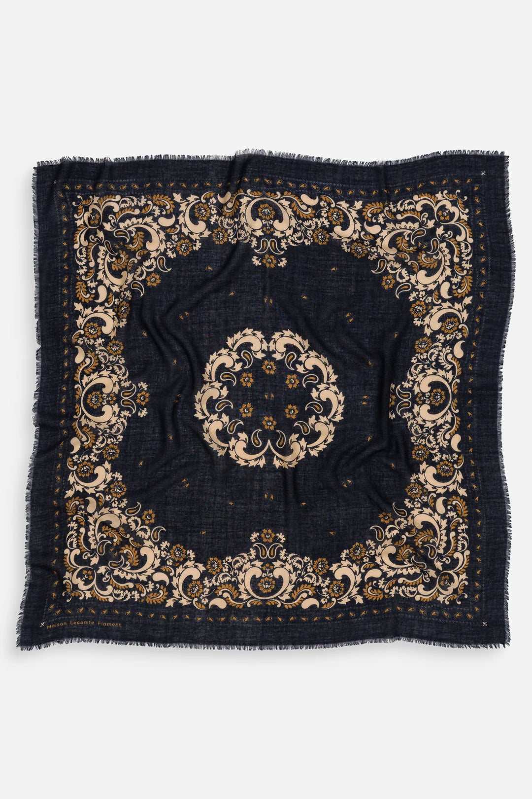 Maison Lecomte Flament Cashmere Scarf Bandana