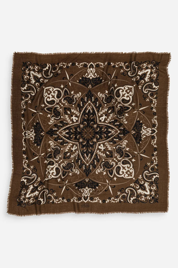 Maison Lecomte Flament Cashmere Scarf Bandana