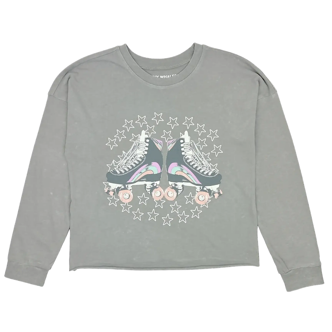 Tiny Whales Good Times Roll Oversized LS Tee Skipper & Scout 
