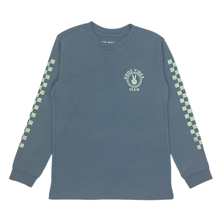 Tiny Whales Good Vibes Club LS Tee Skipper & Scout 