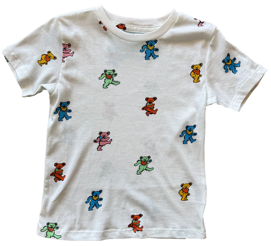Rowdy Sprout Grateful Dead Bears Printed Tee