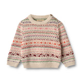 Wheat Olga Jacquard Pullover