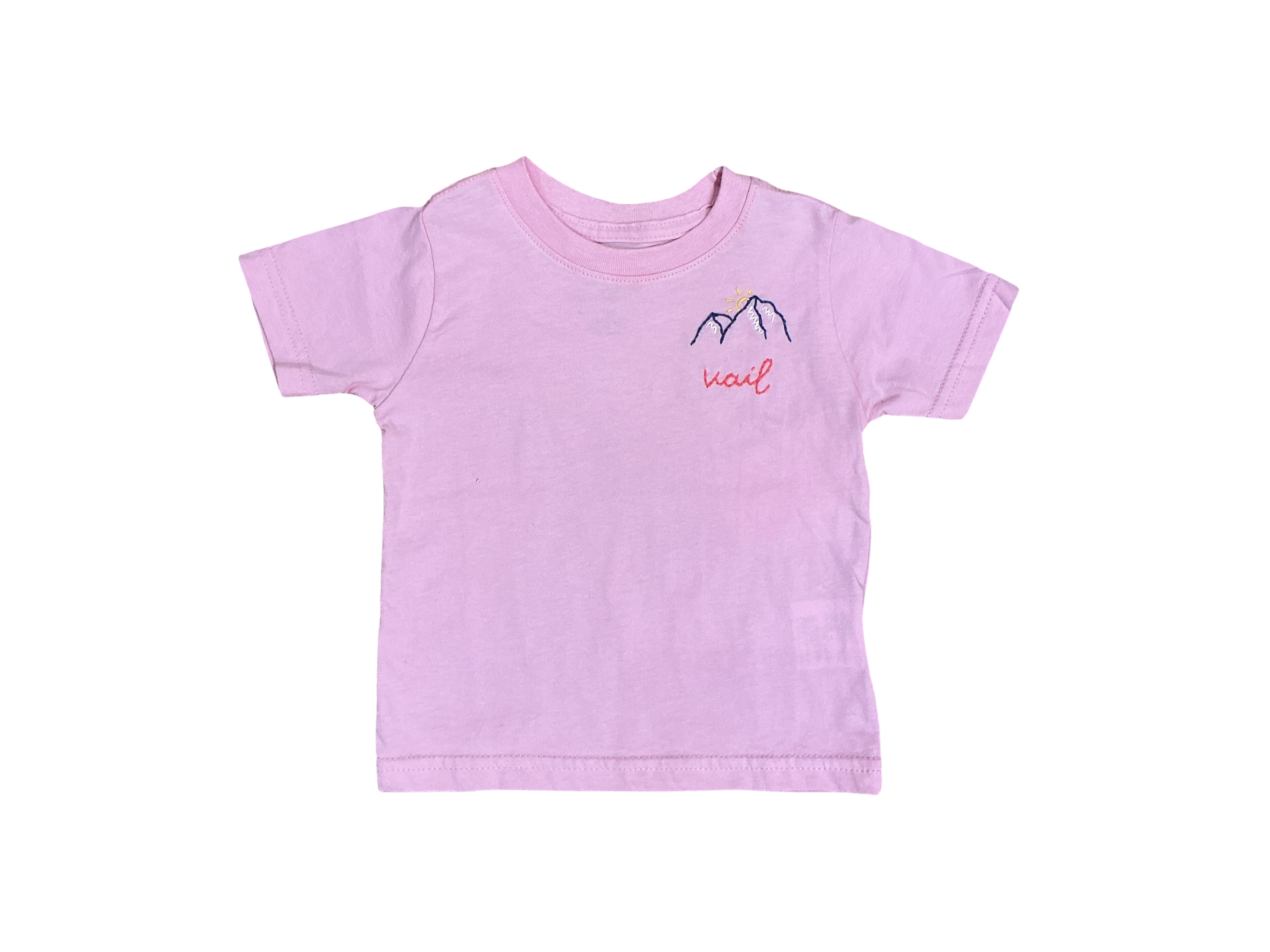 Sweet Olive Vail Mountains Embroidered Tee