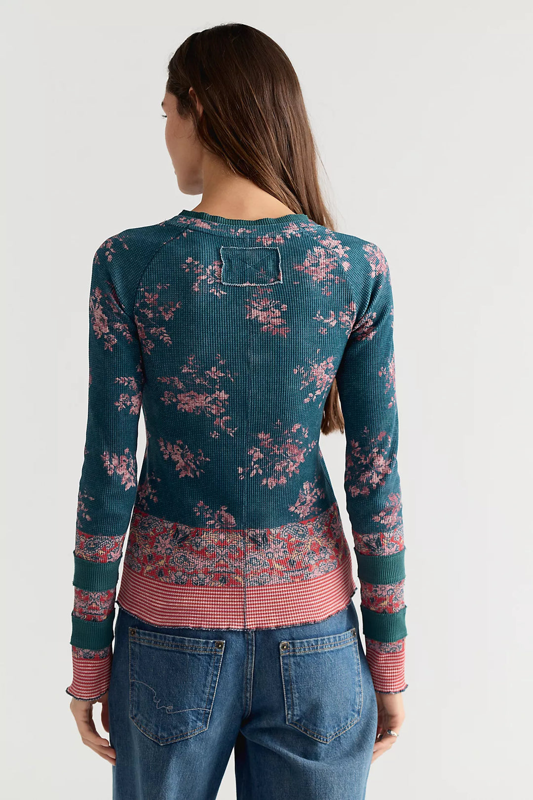 Free People Easy Does It Printed Tee