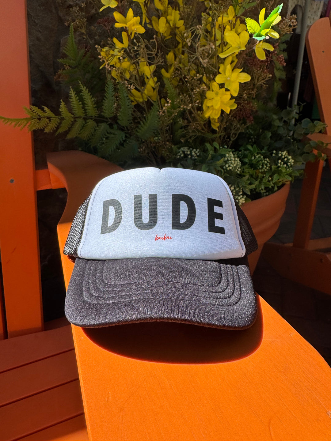 Bubu Dude Trucker baby hat