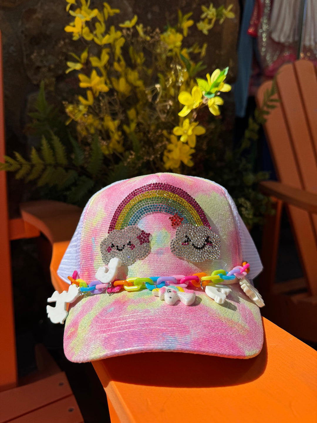 Bari girl's trucker hat -toddler