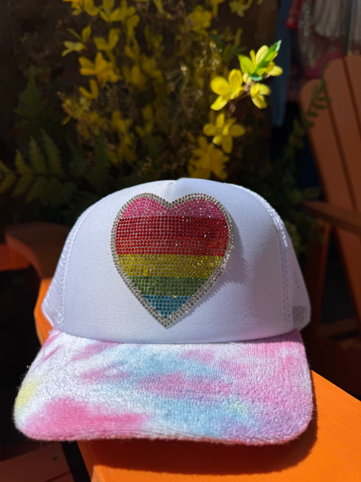 Bari girl's trucker hat -toddler