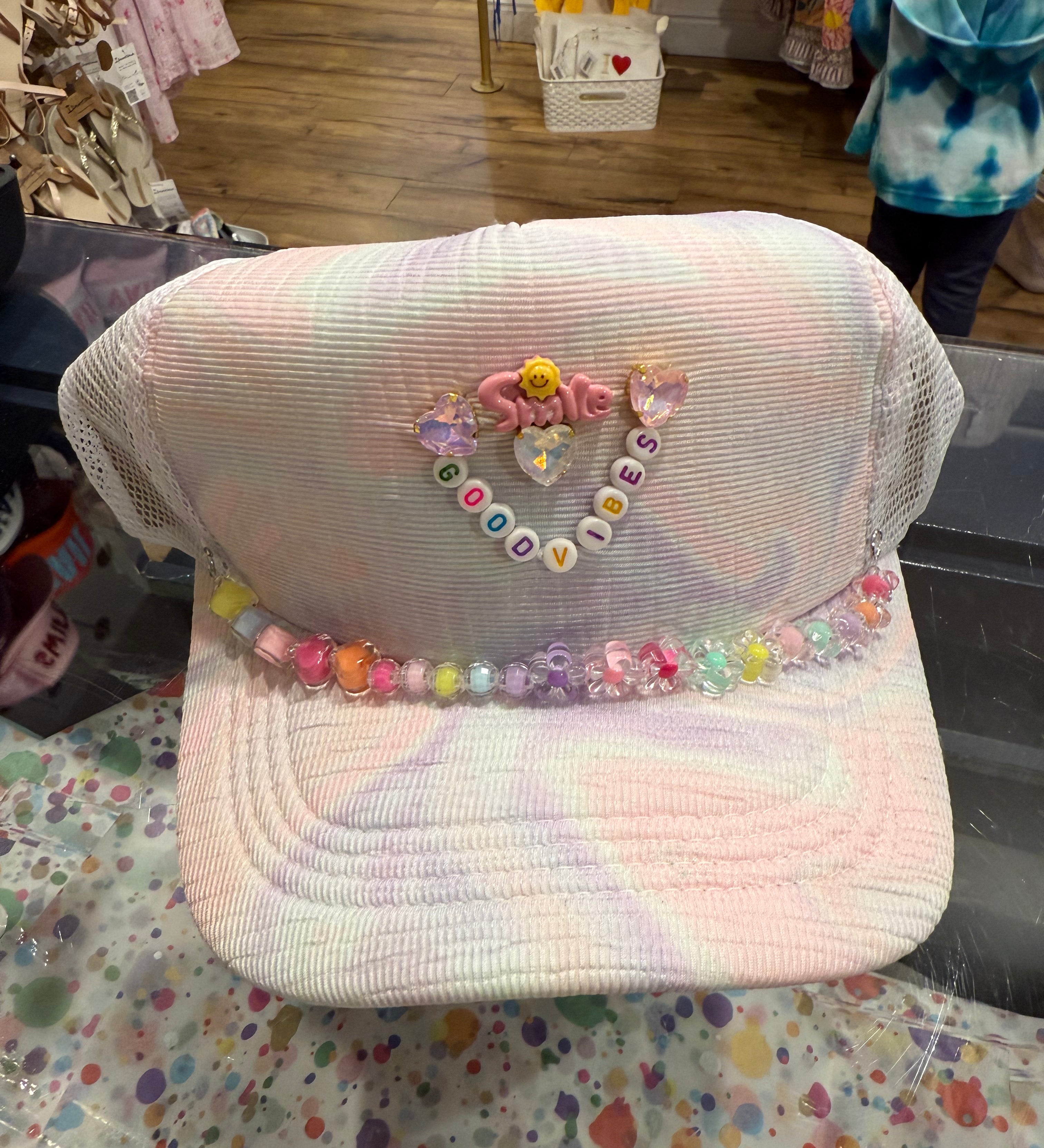 Bari girl's trucker hat -toddler
