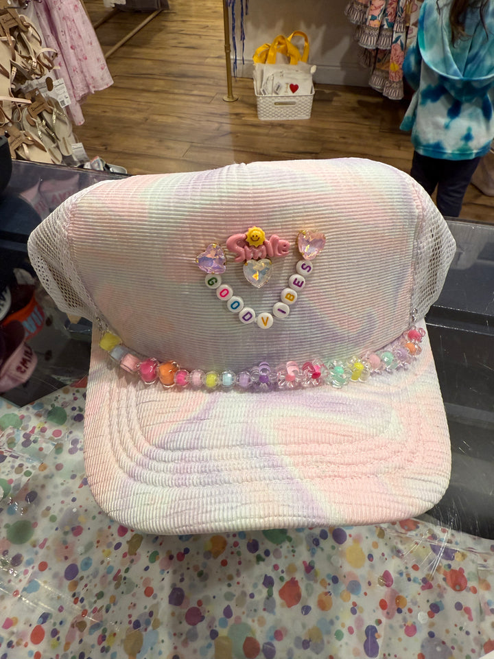 Bari girl's trucker hat -toddler