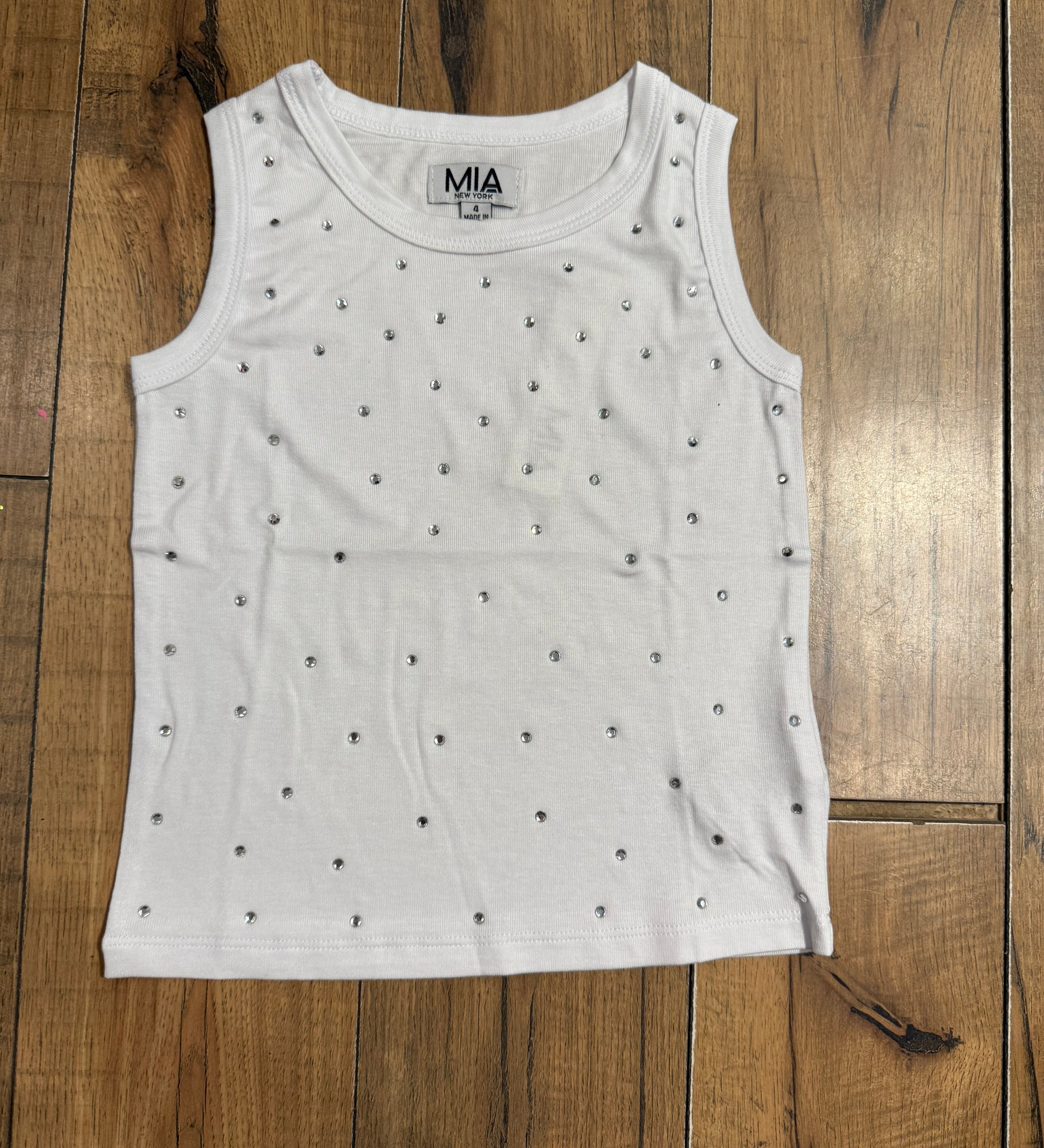 MIA NEW YORK Studded Tank