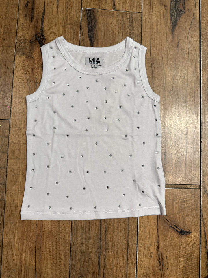 MIA NEW YORK Studded Tank