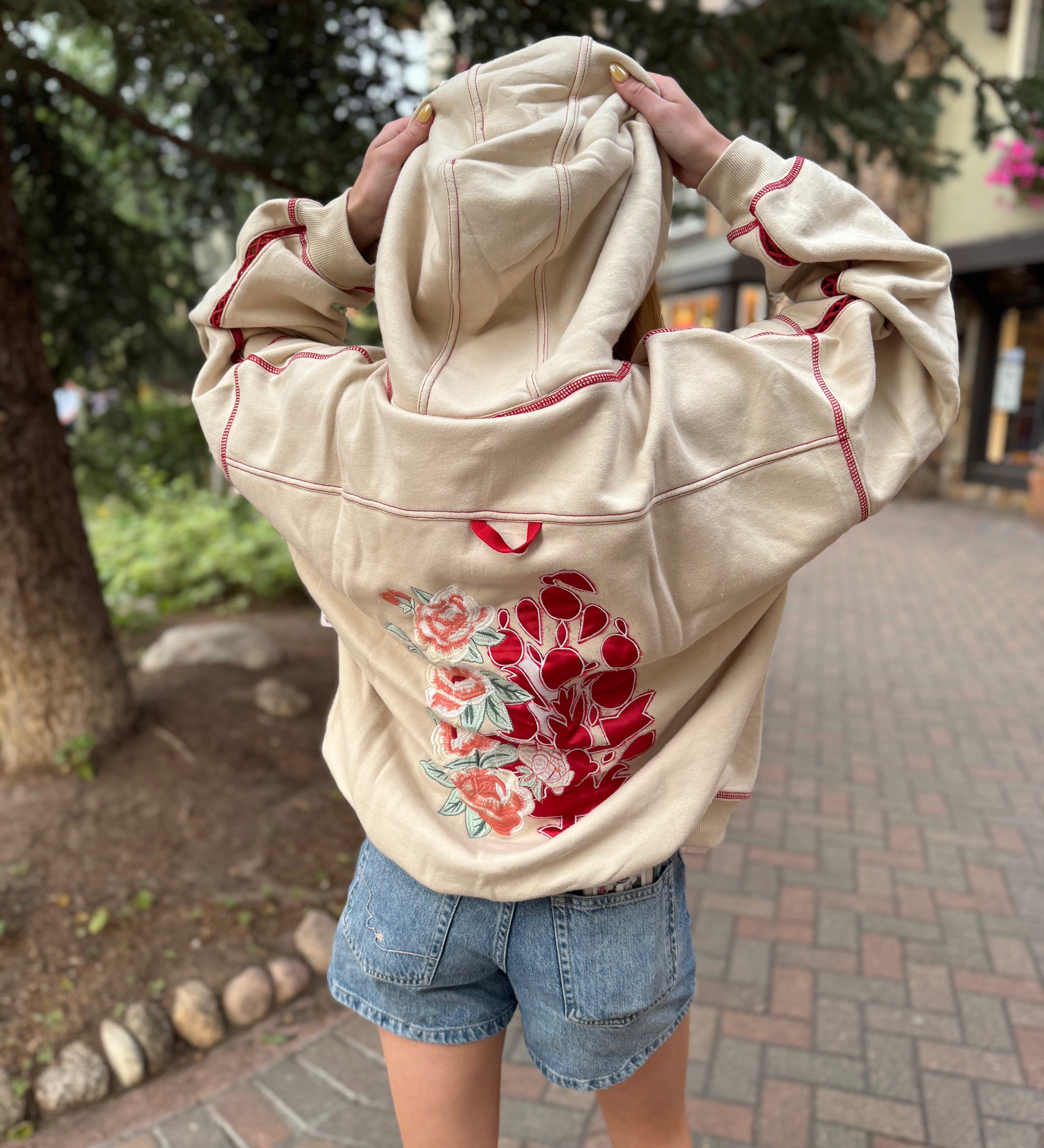 FP Movement Final Call Hoodie Rose Logo