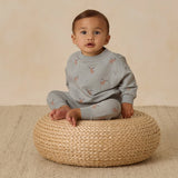 Quincy Mae Moose Relaxed Sweatshirt/Sweatpant SET