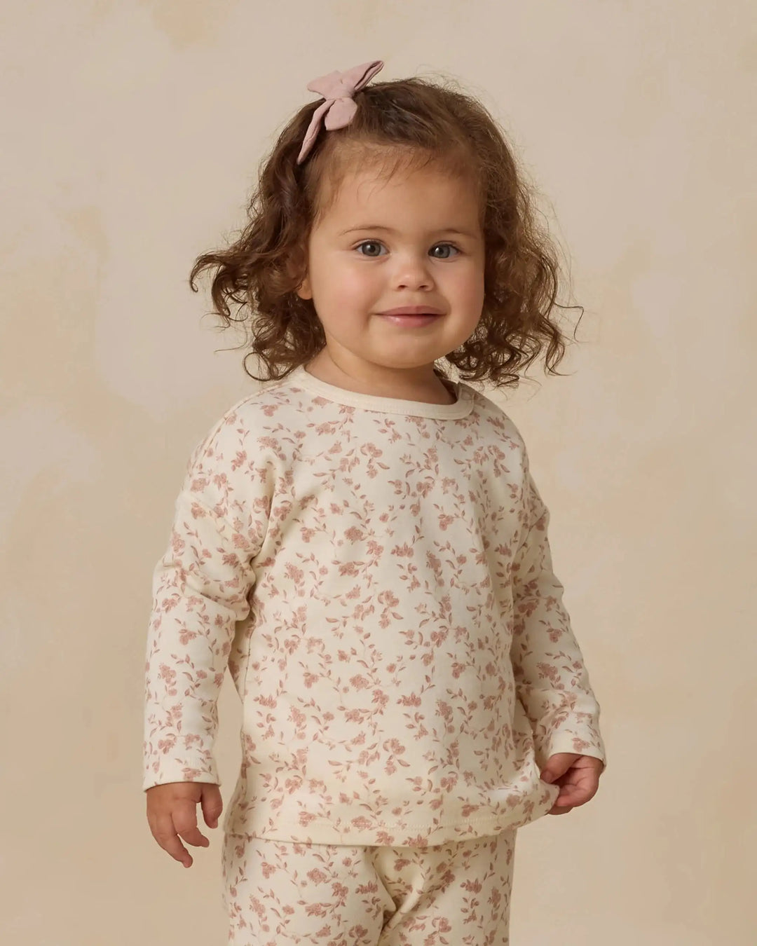 Quincy Mae French Garden Drawstring Pant/LS Tee SET Skipper & Scout 