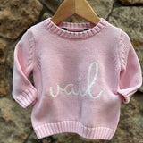 Vail Cotton Sweater - Script