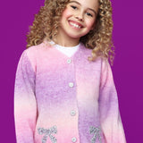 MIA NEW YORK Ombre Bow Cardigan