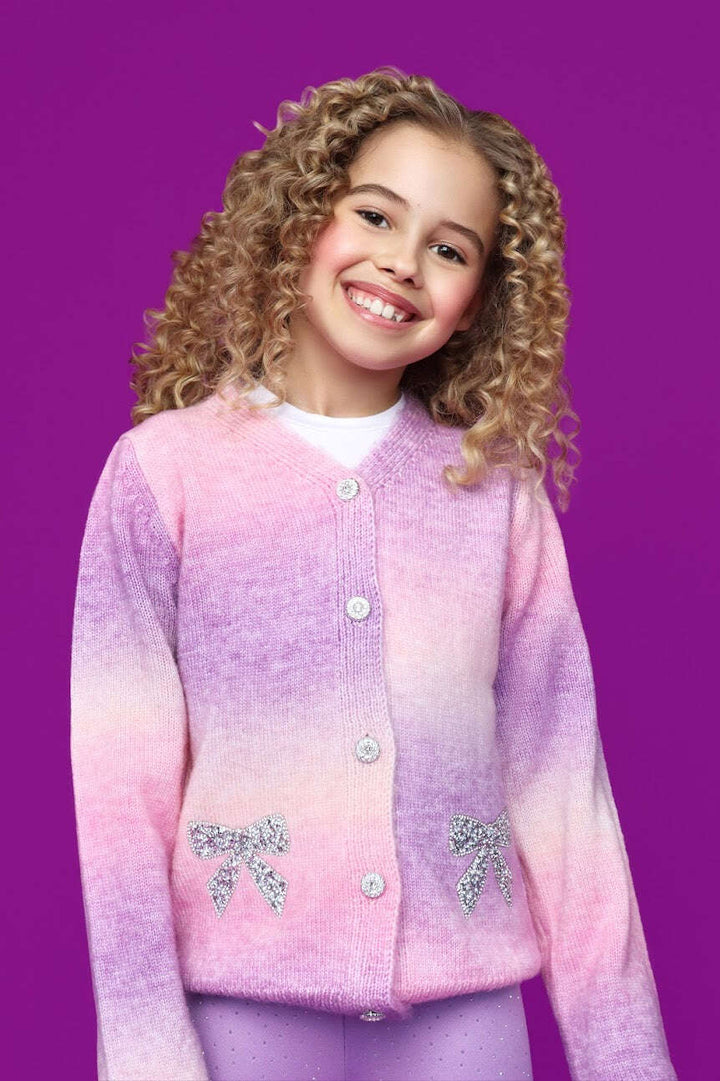 MIA NEW YORK Ombre Bow Cardigan Skipper & Scout 
