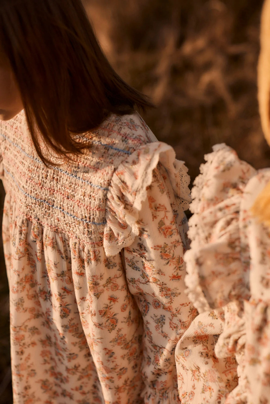 Louise Misha Saralou Printed Corduroy Dress