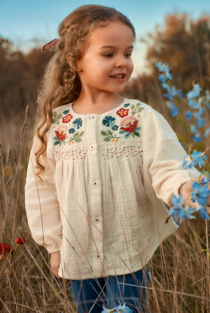 Louise Misha Kerstin Double Gauze Blouse