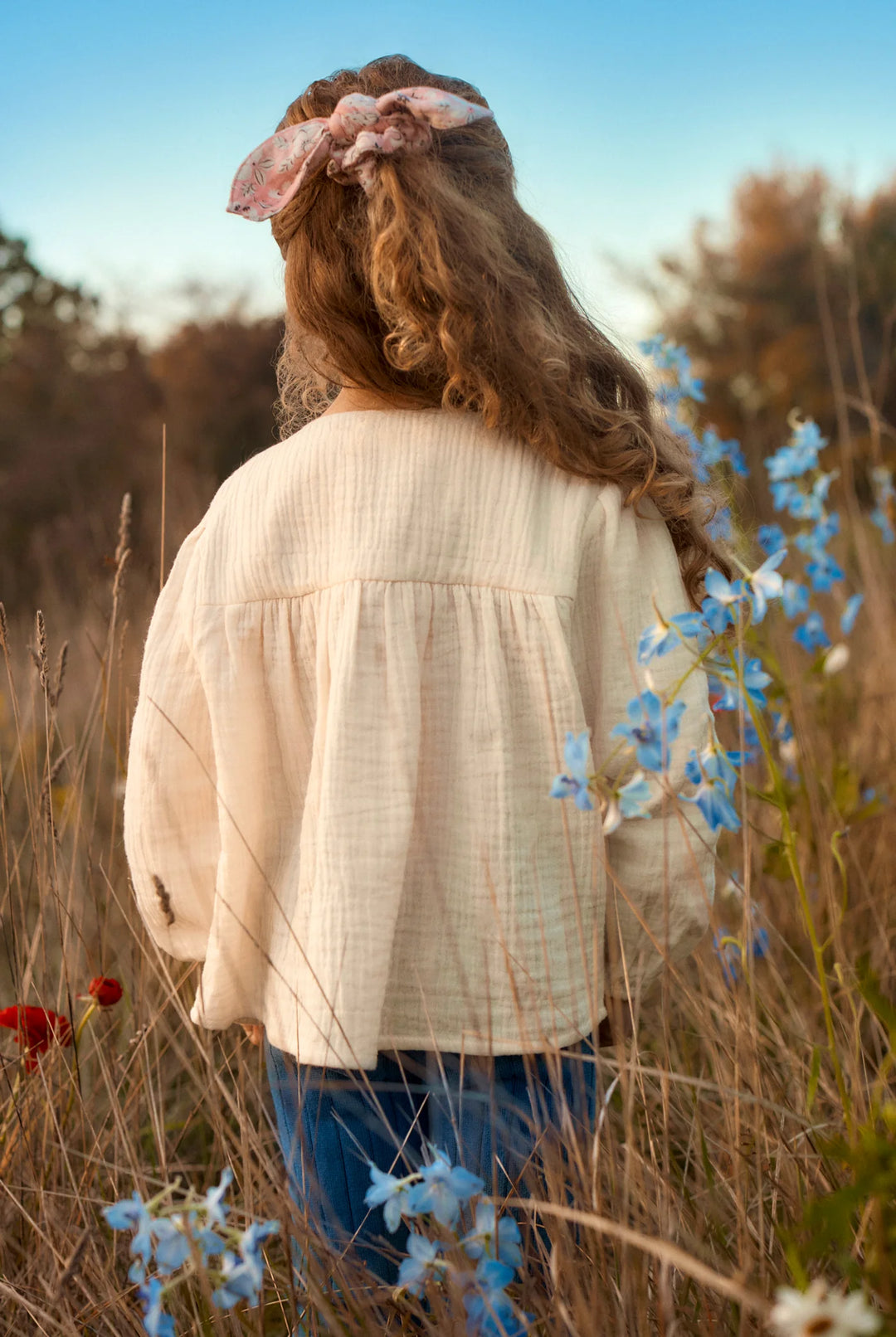 Louise Misha Kerstin Double Gauze Blouse