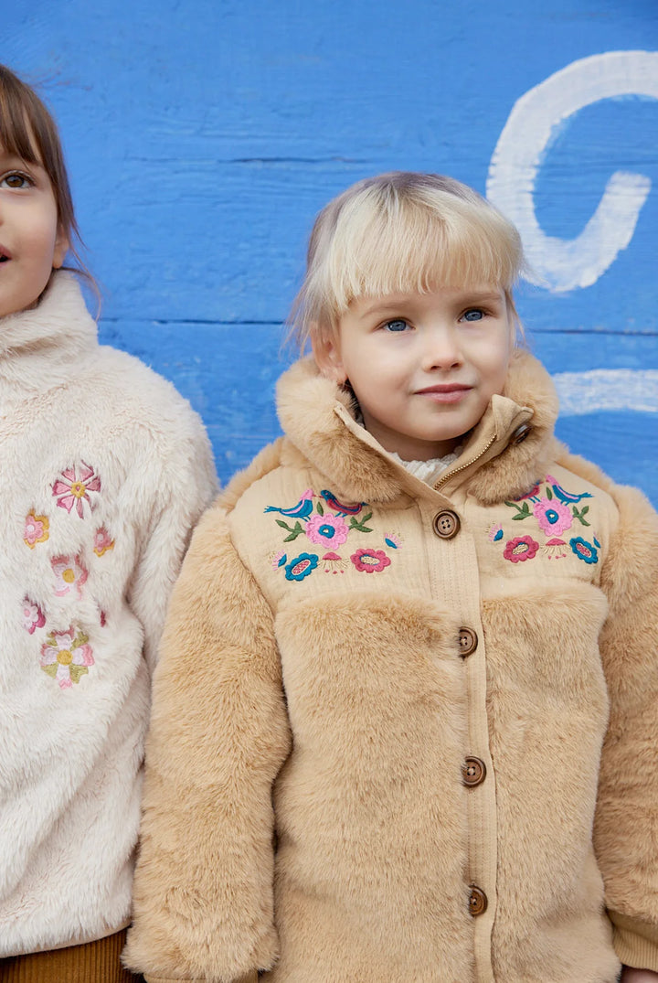 Louise Misha Rosinna Faux Fur Coat