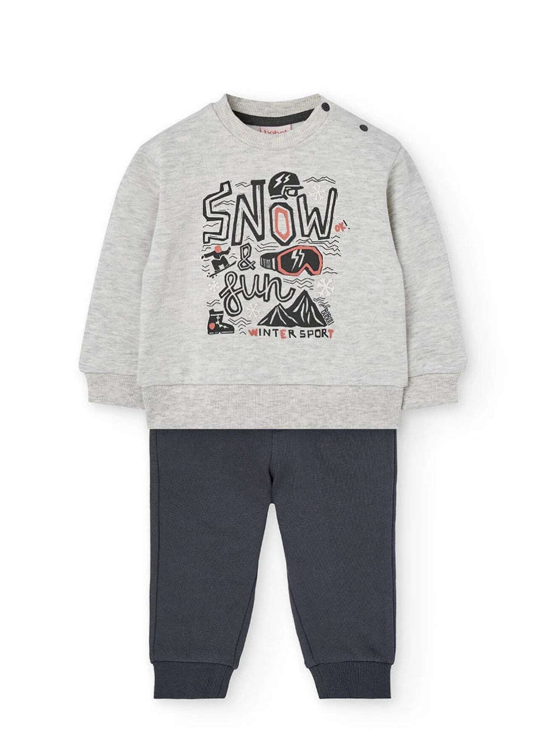 Boboli Snow & Fun Sweatshirt SET Skipper & Scout 