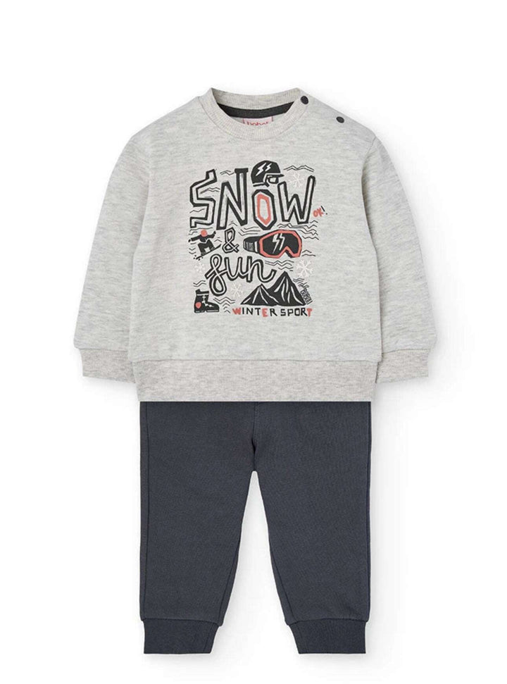 Boboli Snow & Fun Sweatshirt SET Skipper & Scout 