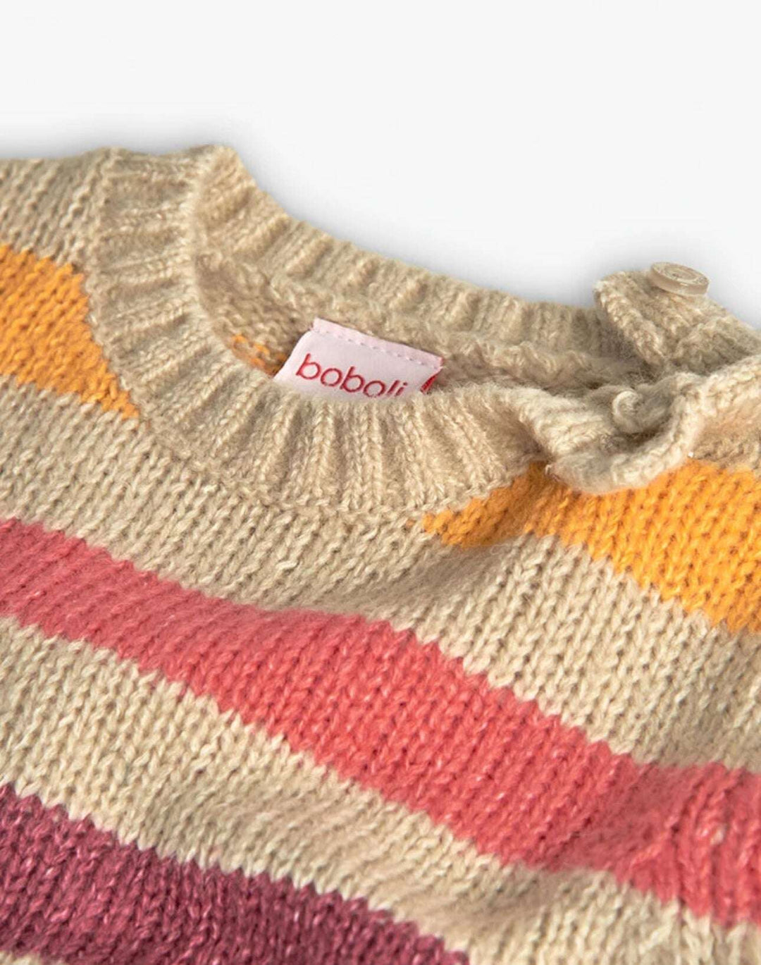 Boboli Rainbow Stripe Pullover Skipper & Scout 