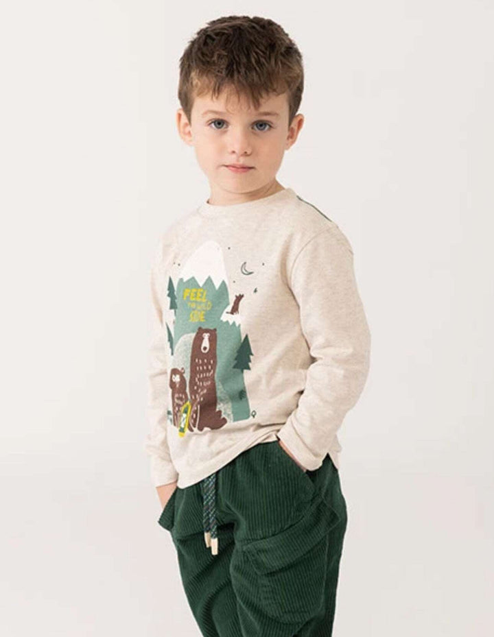 Boboli Mountain Bears LS Tee Skipper & Scout 