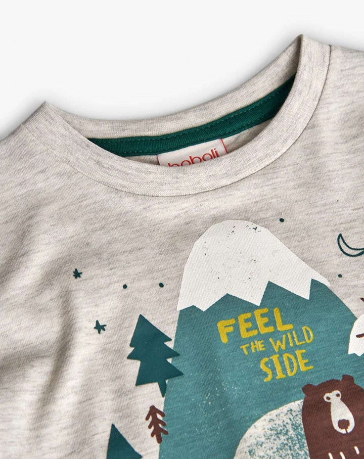 Boboli Mountain Bears LS Tee Skipper & Scout 