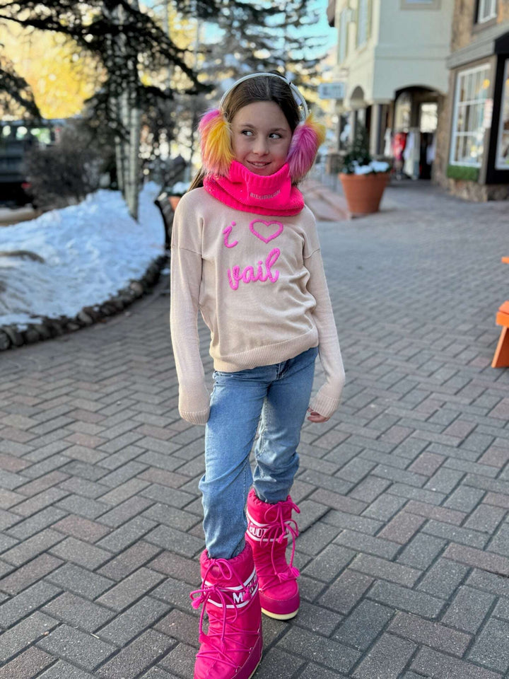 Autumn Cashmere I Heart Vail Sweater Skipper & Scout 