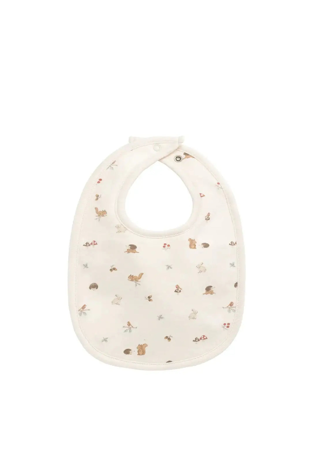 Jamie Kay Organic Cotton Bib - Forest Gathering Skipper & Scout 