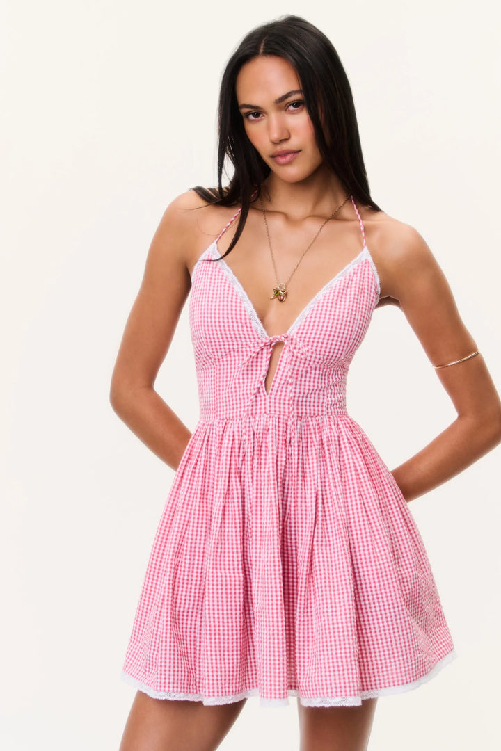 Love Shack Fancy Gingham Khloe Dress
