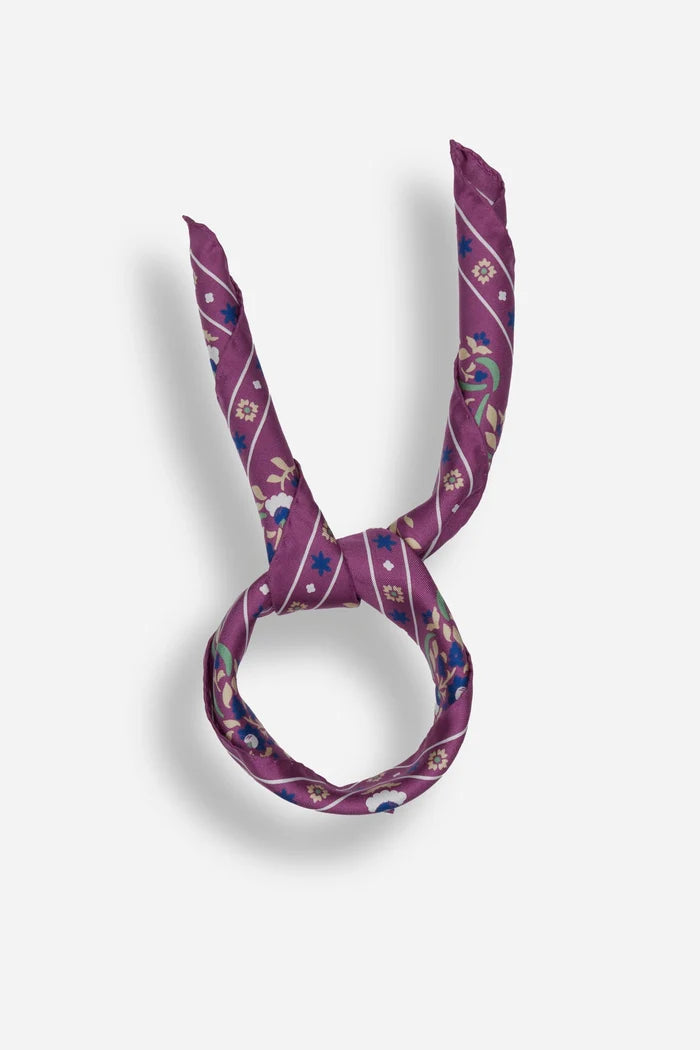 Maison Lecomte Flament Small Silk Bandana