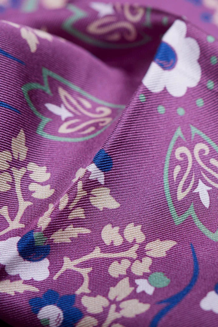 Maison Lecomte Flament Small Silk Bandana
