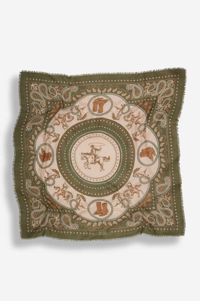 Maison Lecomte Flament Cashmere Scarf Bandana
