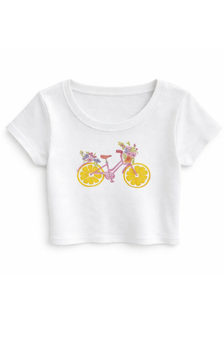 KatieJNYC Lemon Bike Tee