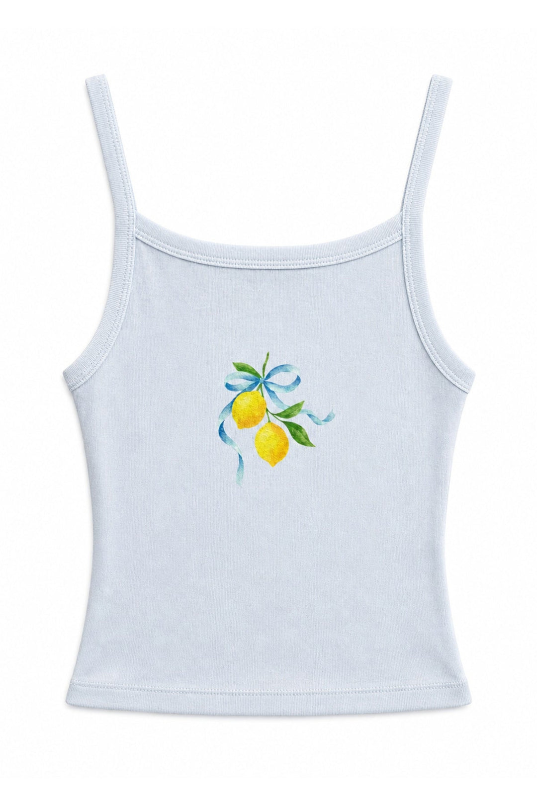 KatieJNYC Lemon Bow Tank