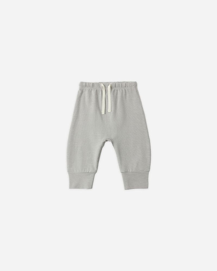 Quincy Mae Micro Stripe LS Tee/Drawstring Pant SET