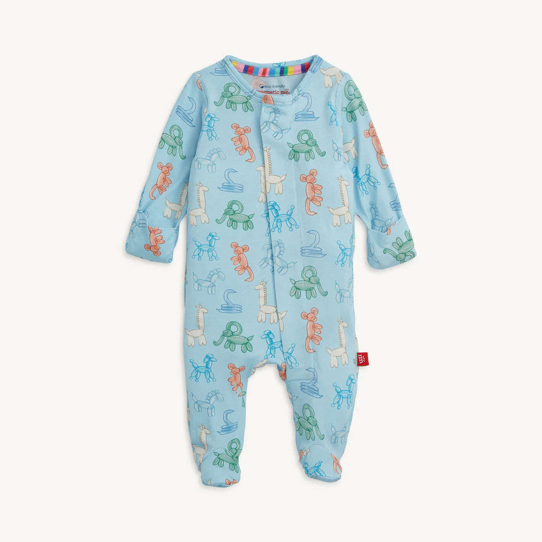 Magnetic Me Party Animals Glow in the Dark Footie Skipper & Scout 