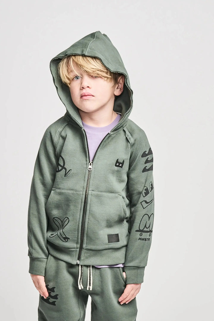 Munsterkids Icon Patch Hoodie Skipper & Scout 