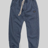 Munsterkids Easy Hoodie / Poplin Patch Pant SET