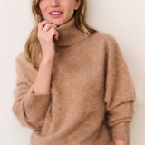 Love Shack Fancy Nia Cashmere Turtleneck
