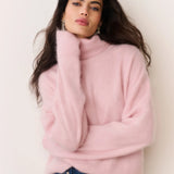 Love Shack Fancy Nia Cashmere Turtleneck