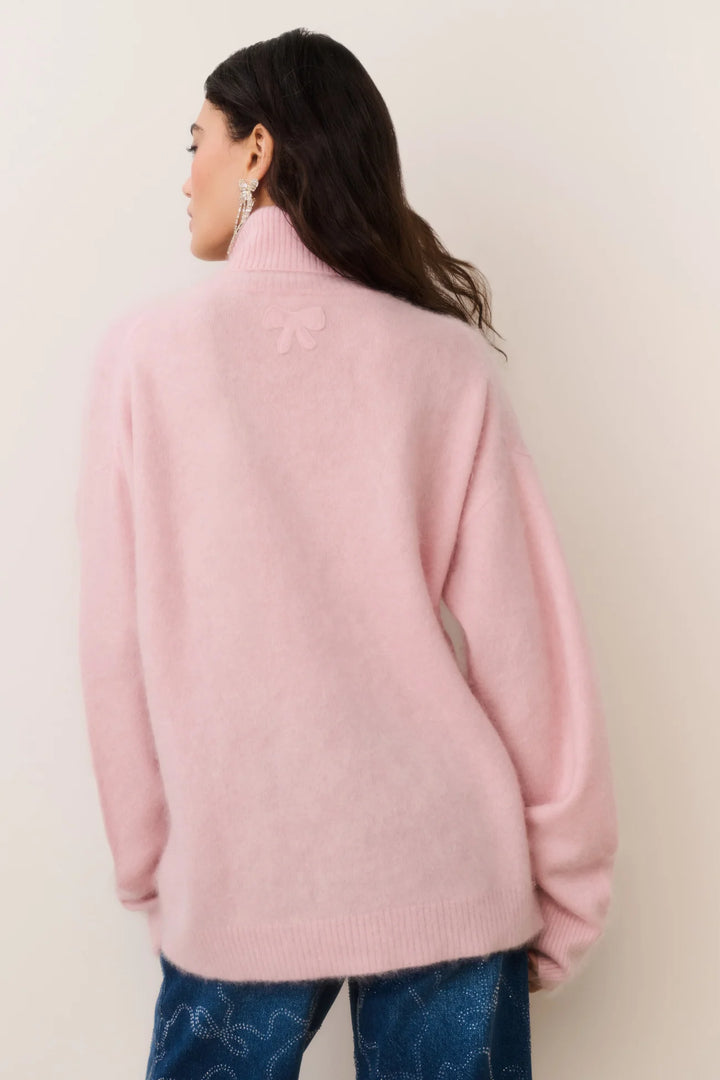 Love Shack Fancy Nia Cashmere Turtleneck