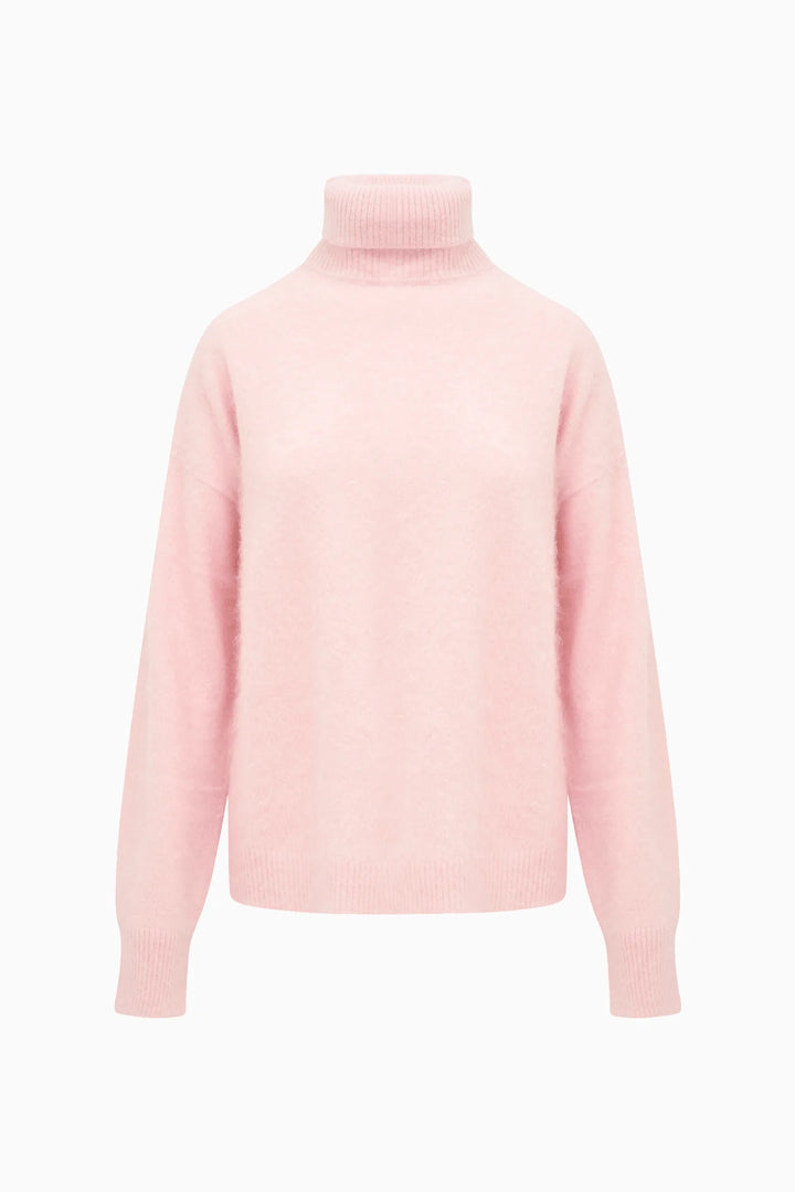 Love Shack Fancy Nia Cashmere Turtleneck